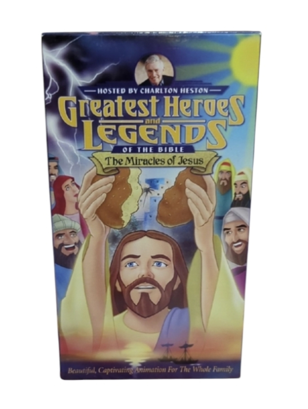 Greatest Heroes and Legends of the Bible: The Miracles of Jesus – VHS To Tape